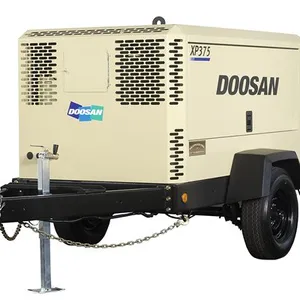 Doosan /Ingersoll Rand 375- 425 cfm Portable Rotary Screw Air Compressors XP375WCU HP375WCU P425WCU