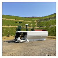 Hydroseeder à grand volume de réservoir 8000L avec pompe mélangeuse hydraulique et moteur diesel pour le végétalisation des pentes et la pulvérisation de fibres