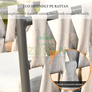 Muebles de exterior, mesa de jardín, silla de <span class=keywords><strong>comedor</strong></span> de polietileno, entrega de fábrica - Product Image 4