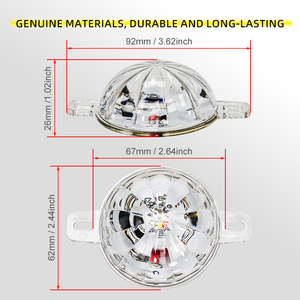 Đèn LED gầm xe tải nhiều màu sắc, độ sáng cao, DC 12-80V, đèn <span class=keywords><strong>strobe</strong></span> dưới gầm xe, chống nước, đèn cảnh báo nhiều màu - Product Image 4