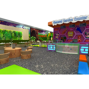 Forest Themed Indoor Playground Soft Play Equipment for Kids Commercial Use with Slide and Ball Pool <b>PP</b> Material - Product Image 5