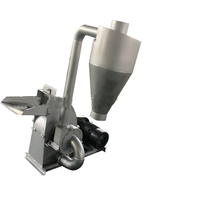 Nouvelle machine commerciale haute productivité pour le broyage de la coque de riz / moulin à marteaux pour aliments, capacité 200 kg/h, 220V/380V