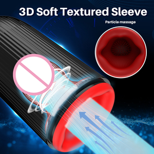 10 Speed Male Masturbator Thrusting Vibration Waterproof Body Safe Silica Gel for Adult Men Private Use Adult Products - Product Image 4