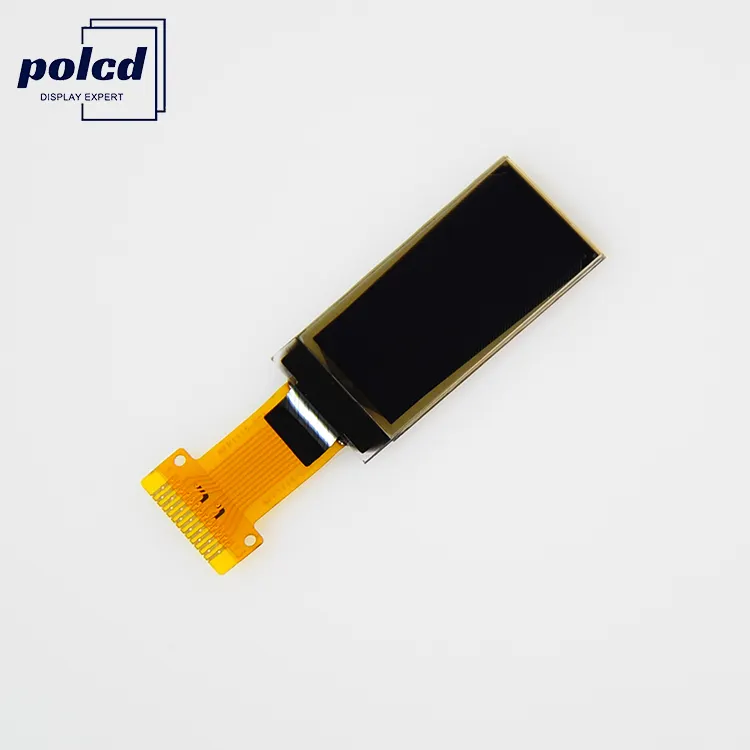 Polcd petit Micro 0.96 ''pouces écran d'affichage OLED FPC PET PCB panneau d'affichage de Base en verre pour montre intelligente