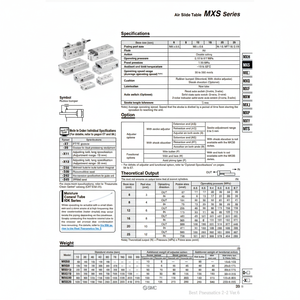 SMC Pneumatics Air Slide Table-Tabla de deslizamiento de aire, 2, 2 - Product Image 1