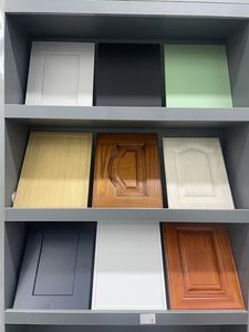 Tủ bếp phẳng hiện đại với cửa sơn mài gỗ tùy chỉnh dịch vụ một cửa cho cả nhà tôi showroom bảng điều khiển cửa - Product Image 4