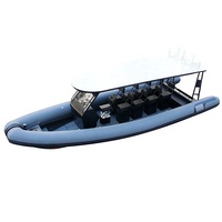 Bateaux pneumatiques RHIB 860 de 28 pieds avec coque en aluminium et Hypalon à vendre