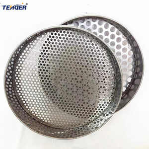 Des outils efficaces et de haute qualité conçus pour le tamisage de farine de cuisson à domicile et l'utilisation en cuisine utilisent ce tamis à échantillon en acier inoxydable - Product Image 3