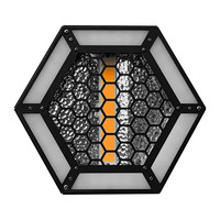 Lumière matricielle LED RGB professionnelle 1x60W avec contrôle DMX512, éclairage stroboscopique 3-en-1 pour DJ et discothèque