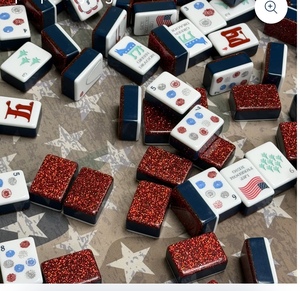 Juego de Mahjong Patriótico para el Día de la Independencia del 4 de Julio - Product Image 2
