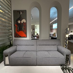 Canapé modulaire 4 <span class=keywords><strong>places</strong></span> en lin lavable, mobilier de salon moderne, prix d'usine, personnalisable - Product Image 6