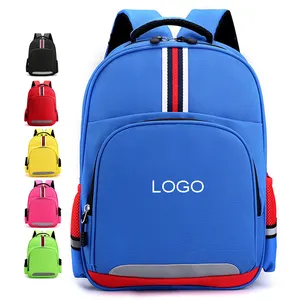 Sac à dos en tissu nylon imperméable pour enfant, cartable d'école, décontracté, pour fille, vente en gros, waterproof