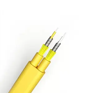 Penjualan langsung pabrik Multi Mode dupleks GJFJBH 2.0mm OM3 kabel serat optik penyangga ketat