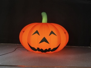 Abóbora Inflável de Halloween para Exterior: Desenho Animado de Terror e Malvadez - Product Image 5