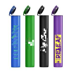 קטן פלסטיק בקבוק מחזיק צינור עם מדבקת לוגו תווית עמיד למים אטום ריח הוכחת ילד עמיד לחץ פופ-למעלה - Product Image 3