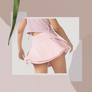 <b>Women's</b> High Quality Soft Tennis Sport Skirt <b>Shorts</b> Dress One Piece High Waist Golf Pocket Breathable 4-way Stretch Moisture - Product Image 3