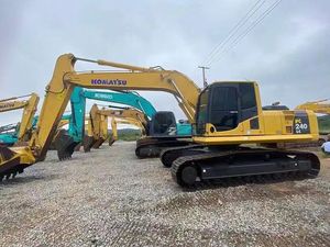 Venta al por mayor usado Komatsu excavadora sobre orugas pc240 Japón original excavadora con motor bomba núcleo componentes para la venta - Product Image 2