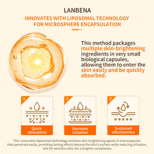 LANBENA通常フェイスケア美白フェイシャルビタミンc血清フェイスカーゲンアンチエイジング<span class=keywords><strong>24k</strong></span>ゴールド - Product Image 6