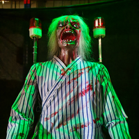 Zombie Halloween Fantôme Décorations Parc D'attractions Animatronics Maison Hantée Accessoires Modèle