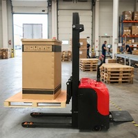 Chariot élévateur à palettes électrique de haute qualité, semi-compact, 1,5 tonne, à vendre