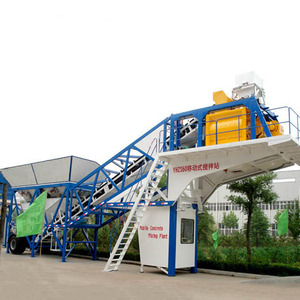 Equipo de planta de lote de hormigón portátil móvil al mejor <span class=keywords><strong>precio</strong></span> 25-75 M3 para <span class=keywords><strong>alquiler</strong></span> - Product Image 1