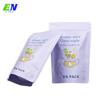 30g 60g 100g Marque Privée Saveurs Mixtes Détox Herbes Fruits Tisane Florale Séchée Gelée de Lait Sachet Doypack à Fermeture Éclair Vente en Gros