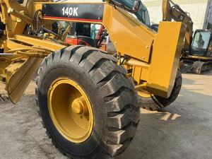 รถเกรดเดอร์ Caterpillar 140K มือสอง อุปกรณ์ก่อสร้างสีเหลือง เครื่องจักรงานหนักสำหรับสร้างถนน - Product Image 6