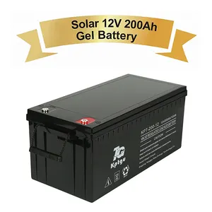 Esg एजीएम जेल लंबे जीवन 12V 24V48V100Ah 110Ah 200AH रिचार्जेबल गहरे चक्र लीड एसिड स्टोरेज सौर बैटरी कीमत