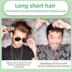 Cire coiffante mate longue durée et bâton d'argile pour cheveux secs pour chignon et styles flyaway - Product Image 3