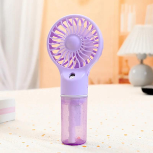 Ventilateur de bureau portable USB rechargeable 4 vitesses, mini humidificateur pulvérisateur nano pliable, vente en gros usine - Product Image 2