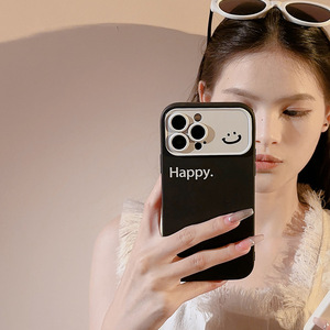 Style Simple Heureux Bonjour Mot Sourire Visage Housse de Téléphone Pour <span class=keywords><strong>iphone</strong></span> 7 8 X XS XR 11 12 13 14 15 Plus Pro Max - Product Image 3