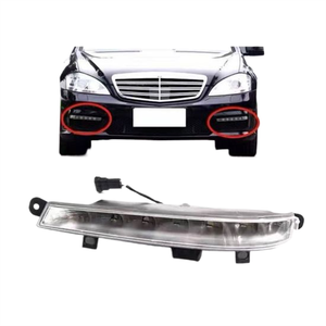 Nueva Barra Delantera 2024 con Luz Diurna Modificada, Faro LED63, S65, Compatible con Mercedes Clase S W221 - Product Image 1