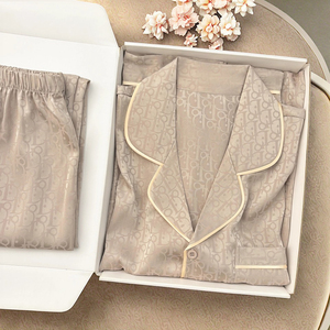 Primavera estate Set pigiama corto bavero collo a contrasto legante <span class=keywords><strong>viscosa</strong></span> dal pigiama di bambù per le donne <span class=keywords><strong>camicia</strong></span> <span class=keywords><strong>da</strong></span> <span class=keywords><strong>notte</strong></span> - Product Image 1