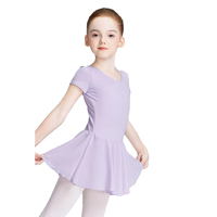 Leotardo de Chifón sin Mangas para Niñas, Inspirado en el Estilo Disco, Ideal para Ballet y Baile de Salón