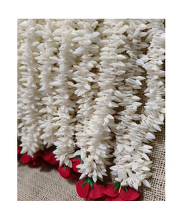 Elegante Accesorio para el Cabello con Flores Artificiales de Jazmín Gajra, Estilo Tradicional para Moños de Novia y Ocasiones Festivas - Product Image 5