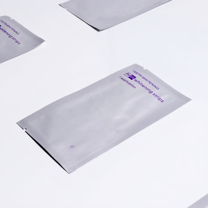 <span class=keywords><strong>Tiras</strong></span> Blanqueadoras Moradas sin Peróxido para el Cuidado Bucal con Sabor a Menta, Marca Privada OEM ODM - Product Image 4