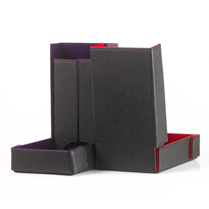 New Style PU Leather Magnetic Travel Foldable <strong>Dice</strong> <strong>Tower</strong> - Product Image 4