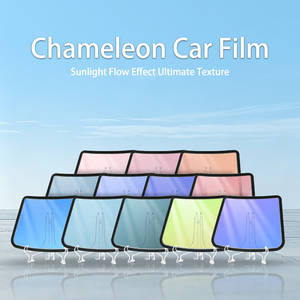 Película de Lujo para Ventanas de Auto PET Camaleón, Cambia de Color, Visión Unidireccional, Protección UV99, Anti-Rayones, Bloqueo Infrarrojo, <span class=keywords><strong>2</strong></span> Mil - Product Image 1