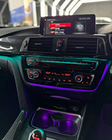 Kit de Accesorios de Actualización de Luces LED para Altavoces de Puerta Interior, Iluminación Ambiental Dinámica de 64 Colores para BMW Serie 4 Coupé M4 F82 F83
