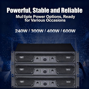 Amplificateur de puissance de classe AB à 2 canaux GF-T2, 2*120W, 8 ohms, 4 sorties pour haut-parleurs, faible distorsion, BGM <span class=keywords><strong>PA</strong></span>, compact, métal - Product Image 2