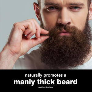 Cresça Mais Forte Mais Saudável Cabelo Facial Vitaminas De Crescimento De Barba Biotina 10000 mcg Comprimidos De Cabelo Cápsulas De Crescimento De Barba Comprimidos - Product Image 5