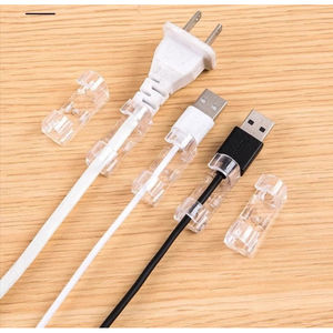 Kit de Gestión de Cables, Organizador de Cables sin Taladro, Soporte para Cables, Conveniente para Organizar y Administrar Cables - Product Image 3