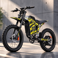 R19 Electric Dirt Bike 72V 9000W High Speed Off Road Motorcycle for Adult Mountain Riding