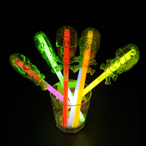 Cadeaux de fête d'Halloween, bâtons lumineux, <span class=keywords><strong>couronne</strong></span>, baguette, déguisement, fête de fée, bâton lumineux en mousse, bâton lumineux - Product Image 4