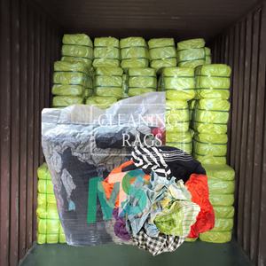 Chiffons de nettoyage industriels 100% coton, récupérés à usage maritime, coupés, coton récupéré - Product Image 1