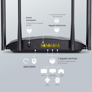 Tenda ax3000 Wifi 6 thông minh Router Dual Band Gigabit <span class=keywords><strong>Internet</strong></span> không dây 4 cổng Gigabit ofdma + MU-MIMO của cha mẹ điều khiển từ xa dễ dàng - Product Image 2