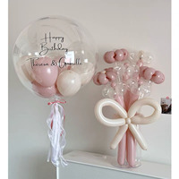 Sertifikat Foto Buket Balon Mawar Baru Selamat Ulang Tahun Theresa Gabrille Pesta Proposal Hari Valentine Pengakuan Cinta