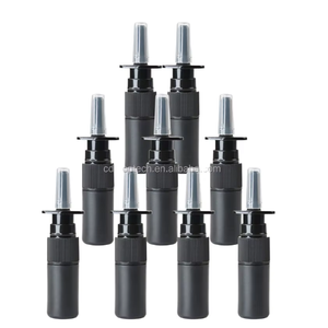 Vaporisateur de rhinite clair vide noir <span class=keywords><strong>Anti</strong></span>-<span class=keywords><strong>allergie</strong></span> bouteille de vaporisateur <span class=keywords><strong>nasal</strong></span> en plastique à pointe pointue - Product Image 1