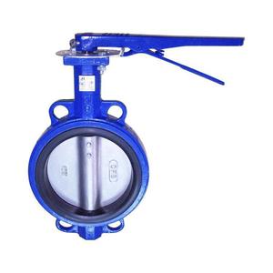 วาล์วผีเสื้อแบบแมนนวลสำหรับอุตสาหกรรม Herberholz AK/V-crm-02-80-16/G232-1I - Product Image 2