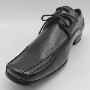 Zapatos de Vestir LXG para Oficina, Diseño de Punta Cuadrada, para Ocasiones Formales, Antiencogimiento, con Cordones, para Funcionarios, Modelo HSA070 - Product Image 6